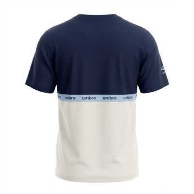 T-SHIRTS UMBRO ORIGINAL HOMME BLEU COTON